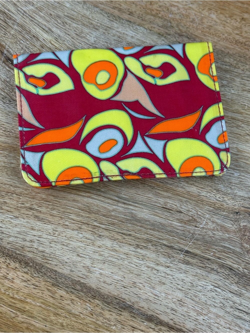 Pylones Paris Retro Mod Neon Pop Art Card Holder Wallet Case